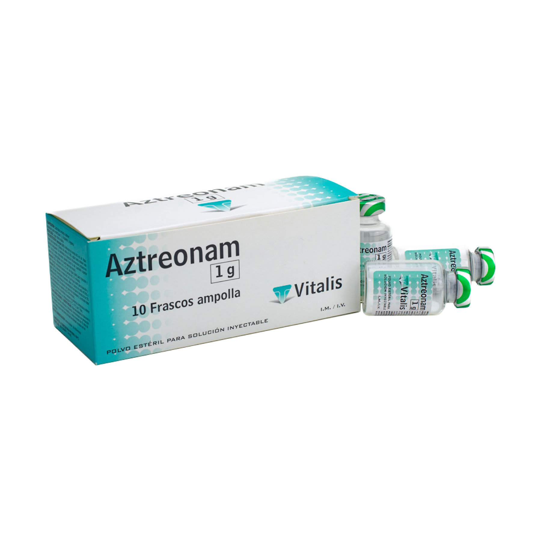 AZTREONAM 1GR AMP I.M-I.V X 1 (VITALIS)